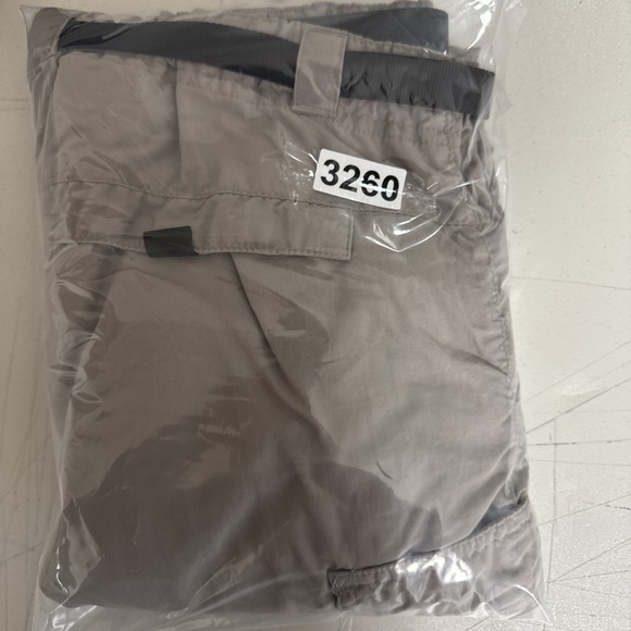 REI Shara Pants Women Sz 14P Tan Convertible Hiking Cargo Leg Zip Belted Pockets - Picture 13 of 13